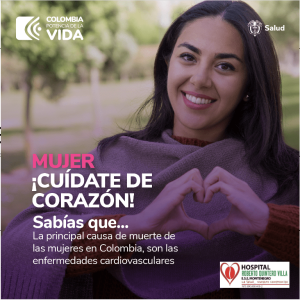 Mujer cuídate de corazón