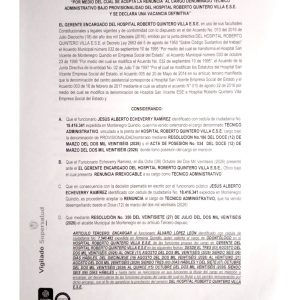 Resolución 0739