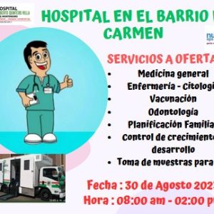 Hospital en el barrio el Carmen